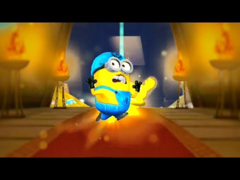 [4K] UPGRADED SKATER MINION SEEING TUTANKHAMUN & MINION FESTIVAL ...