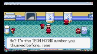 Let´s play Pokemon Rubin 15# Team Magma HD