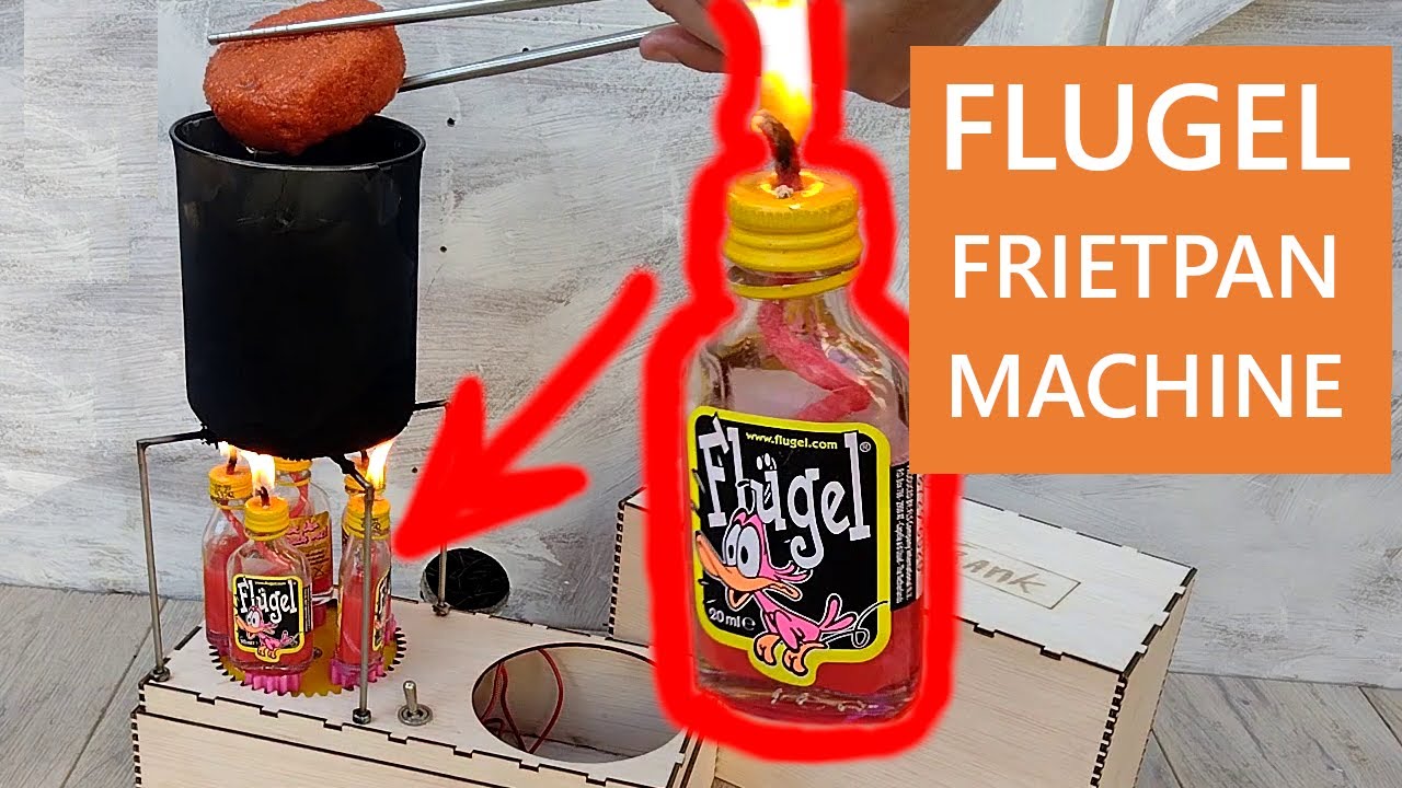 De Flugel frietpan machine voor bamischijven