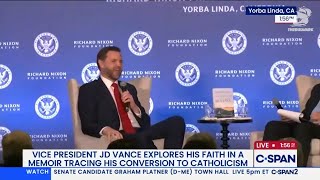 Vance- "If you look at the story of how the deep state took down Richard Nixon, it's not all that di