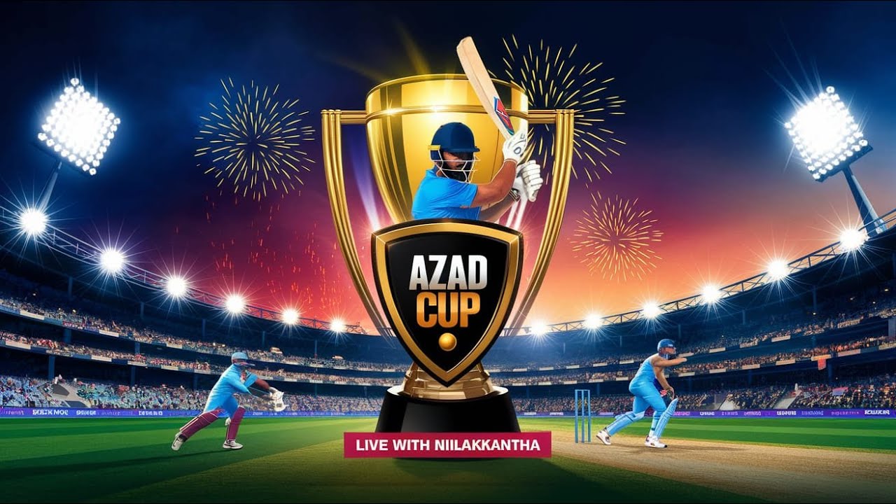 Azad Raja 🛑RAJA MEMORIAL CRICKET TOURNAMENT(AZAD CUP) FINAL DAY 2025 - YouTube
