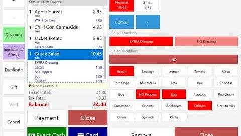 SambaPOS V5 - Cafe Order Demo