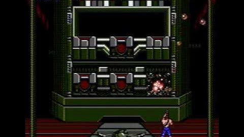 Contra (NES) no death run