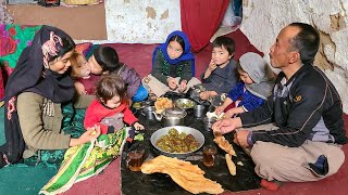 Twin children living underground: Cooking local in a cave