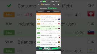 how to use #myfxbook app for #forex news trading screenshot 2