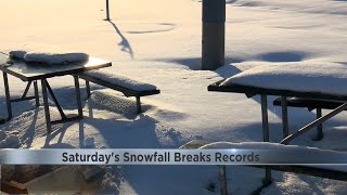 Saturday's snowfall places top 10 in one-day Madison history