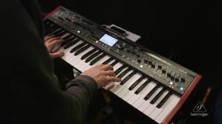 Behringer DeepMind 12 Patch Demonstration - Bank B