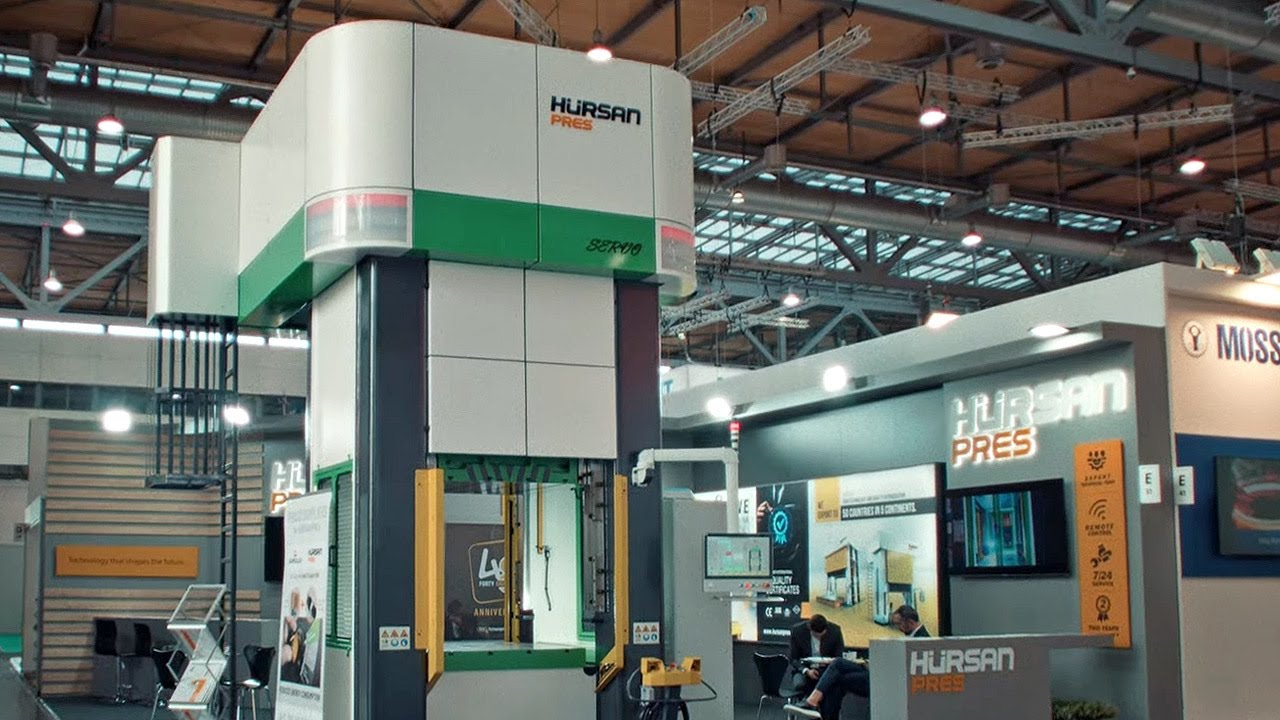 Higher accuracy + lower energy consumption | The new servo-hydraulic press from Hürsan Pres