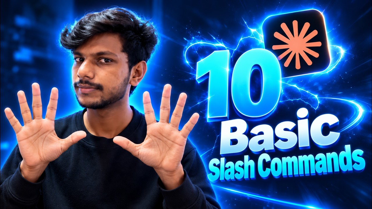 Claude Code | Top 10 Slash Commands You MUST Know! | | Claude Code ...