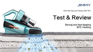 JIMMY BX7 Pro Test and Honest: How strong is the tapping? How hot is the wind? #vacuumcleaner