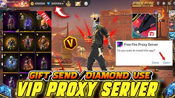 DIAMOND USE VIP PROXY SERVER HOW TO DOWNLOAD | GAMEPLAY PROXY SERVER | VIP FFKIPAS BETA PROXY SERVER