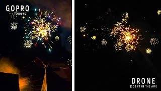 A Different Angle of Fireworks