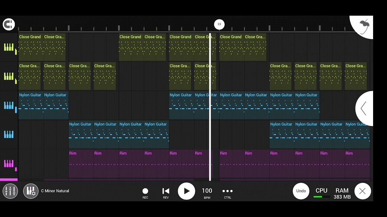 If i produced piano/guitar type beats in fl studio mobile at 100bpm 
