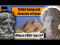 DISASTROUS invasion of Egypt  | Demetrius &amp; Antigonus Vs Ptolemy 306 BCE | Wars of the Diadochi 16