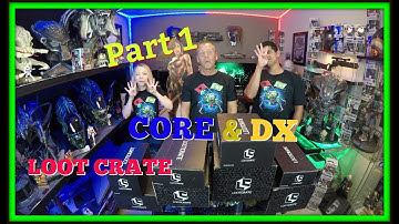 Loot Crate Core &  DX Unboxing | July - October 2017 Part 1 | Guru Reviews