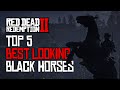 Top 5 best looking black horses  red dead redemption 2