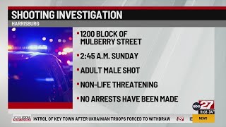 One shot in overnight shooting in Harrisburg