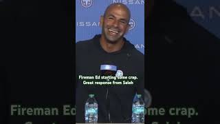 Tennessee Titans coach Rober Saleh