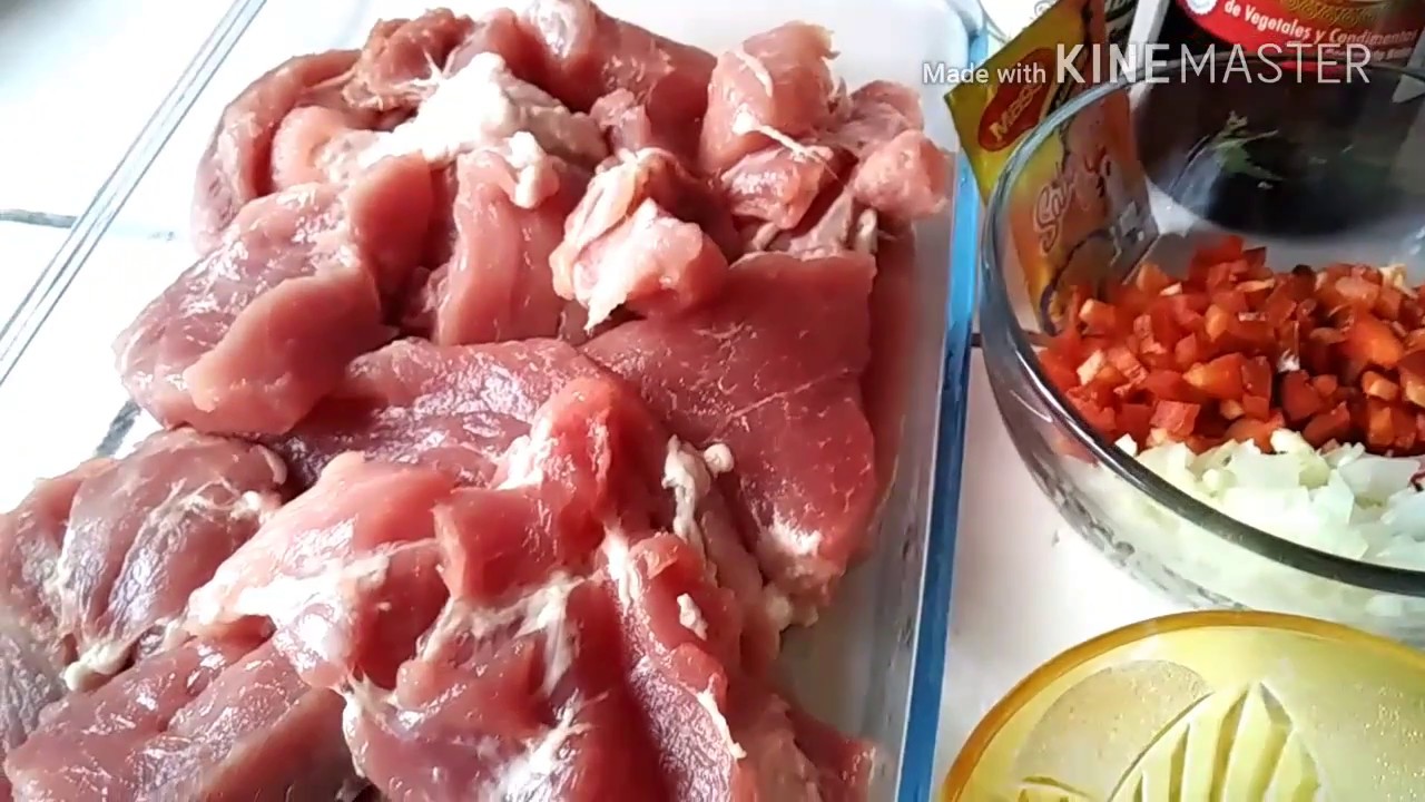 Macerar carne Macerar carne