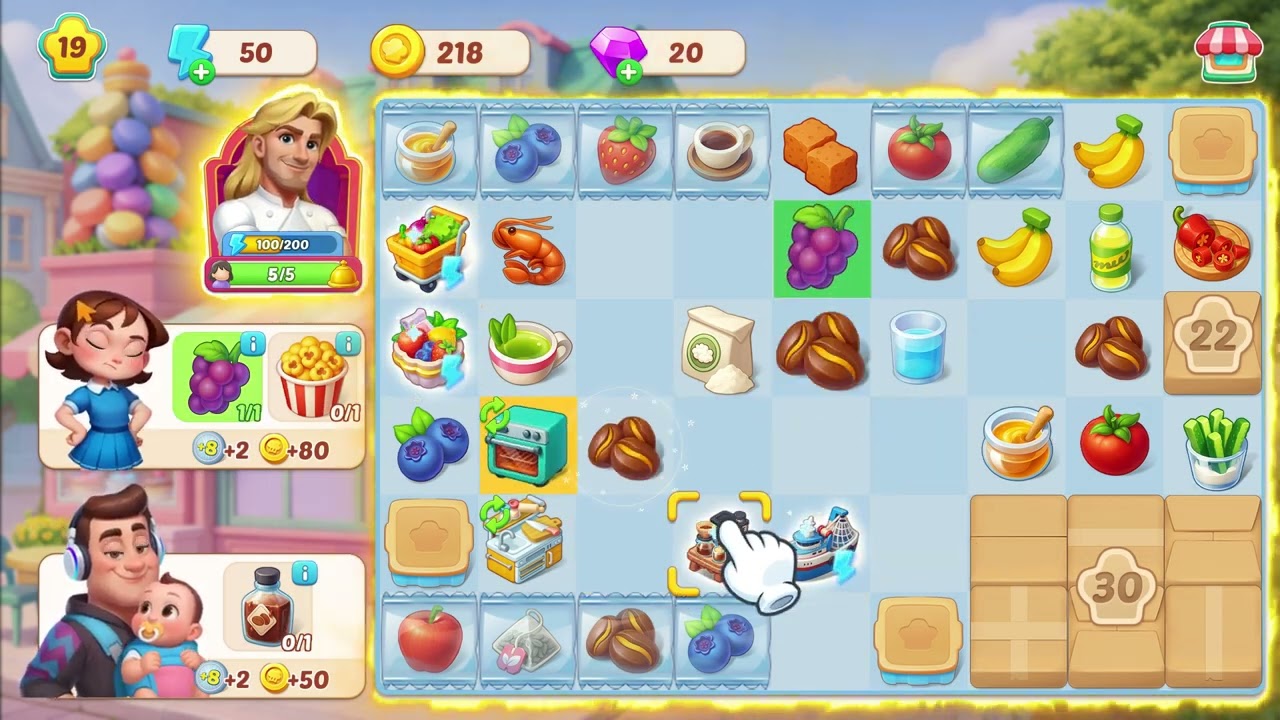 Foodstars: Merge & Cook