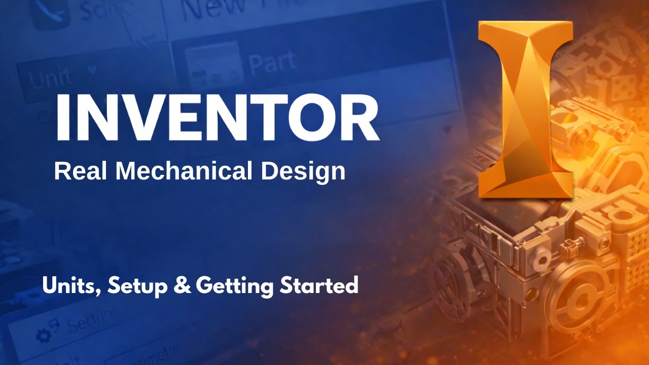 Autodesk Inventor Full Course – Lesson 1: Units, Setup & Getting ...