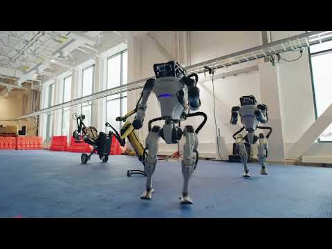 Ruslana - Wild dance feat. Boston Dynamics robots Atlas,Spot and Handle