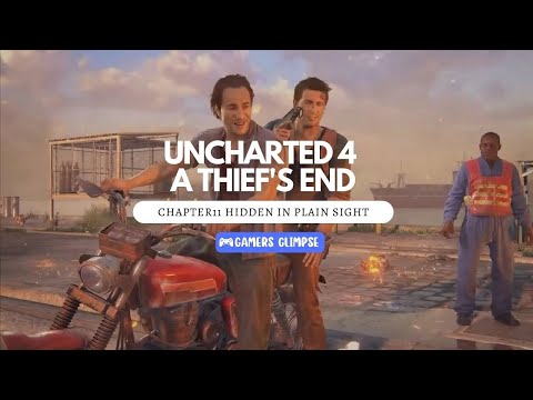 Uncharted 4 A Thief's End Chapter11 Hidden in Plain Sight PS5 Gameplay