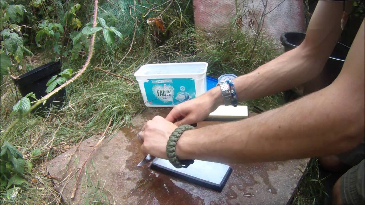 Sharpening a Mora Knife YouTube