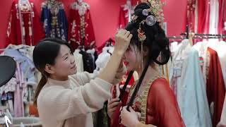 汉服化妆师Han Chinese Clothing makeup artist