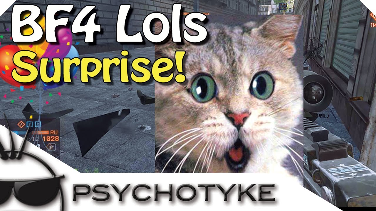 BF4 LOLs - MAV Invaders, Bad Day, Rumble in the Jungle and a Confused Cat!