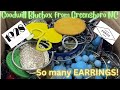 Goodwill bluebox from north carolina jewelry jar unboxing fossil 1928 and all the earrings