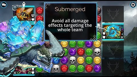 Gems of War Tiny Tutorial: The Effect of Submerge