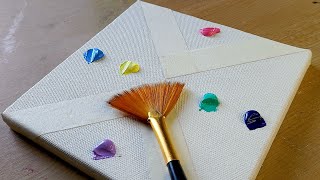 Beautiful Acrylic Painting ideas for Beginners / Step by Step / Acrylic Painting Tutorial