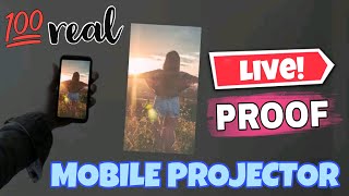 MOBILE FLASH LIGHT WALL PROJECTOR SCREEN 🔥 || MOBILE KO PROJECTOR KAISE BANAYE 2021 || #TRENDING screenshot 3