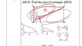 Geometry notes 4-5 4-5 Using Similar & Congruent Triangles