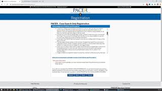Video guide of setting up with PACER and RECAP