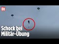 Indonesien: Soldat stürzt nach Fallschirm-Versagen zu Boden