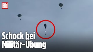Indonesien: Soldat stürzt nach Fallschirm-Versagen zu Boden