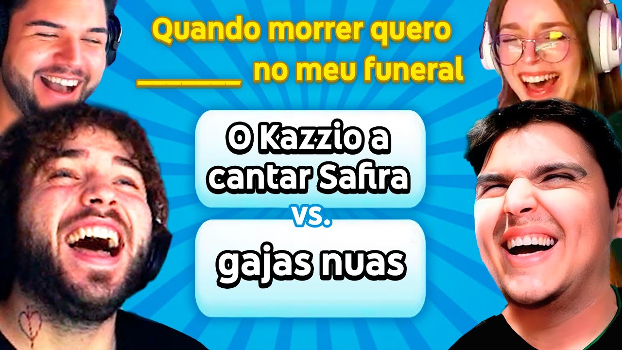 ISTO É DEMASIADO ENGRAÇADO! - wuant e amigos jogam Jackbox Party