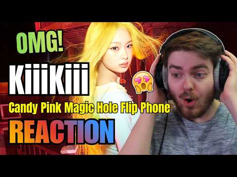 THEY ARE SO INSANE! KiiiKiii 'Candy Pink Magic Hole Flip Phone' Stop Motion M/V REACTION