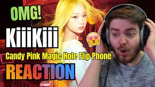 They Are So Insane Kiiikiii Candy Pink Magic Hole Flip Phone Stop Motion M/V Reaction