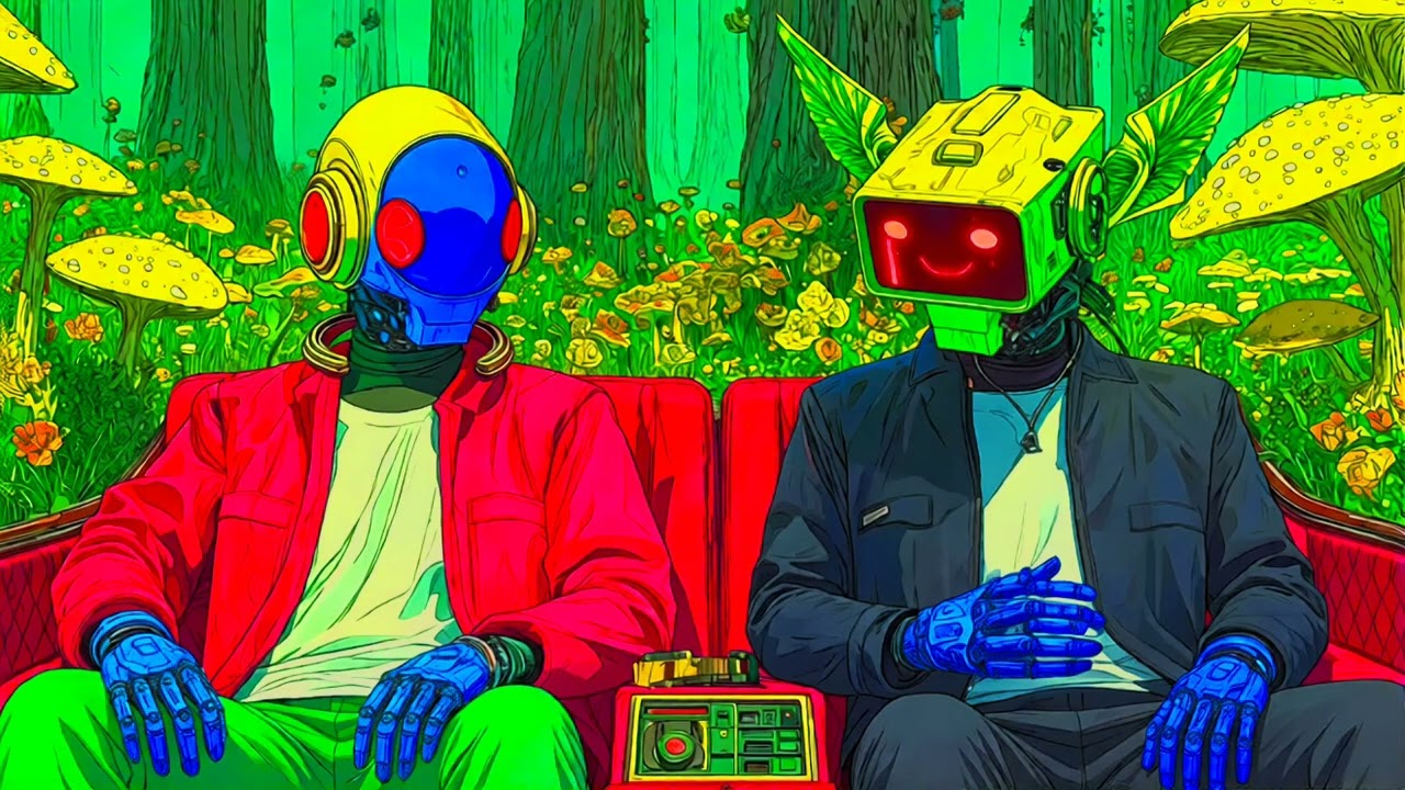 Daft Punk Inspired One More Night 🍄🤖 | French House, Synthwave, Retro Funk, Disco, Chillwave