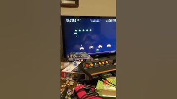 Atari Flashback Glitch. Scored maxed after first kill on Space Invaders