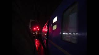 JR西日本 EF66+14系 富士・はやぶさ下り最終列車 JR京都線 京都駅 発車シーン