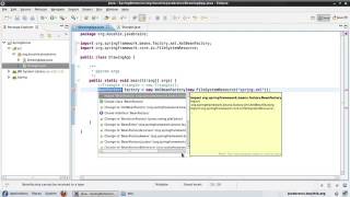 Java Brains  Spring Tutorial 04   Writing Code Using the Bean Factory