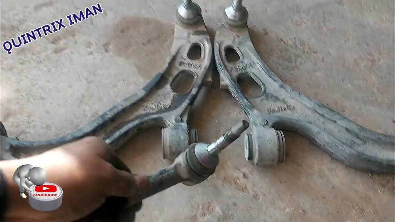 Fixing knocking sound FORD FLEX 2012,Lower arm bushing,stabilizer bolt