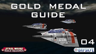 Star Wars Rogue Squadron - Gold Medals - 04 - Defection At Corellia  - N64/PC