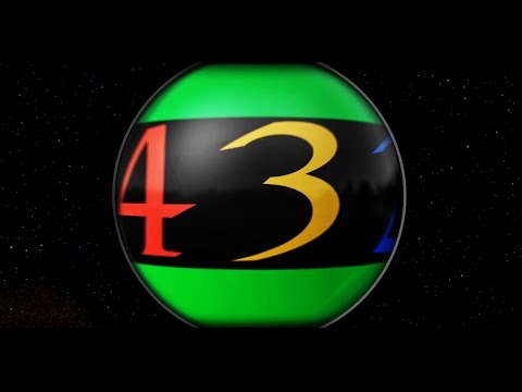 5 sec countdown timer ( v 443 ) explosion sphere with sound effects HD 4k