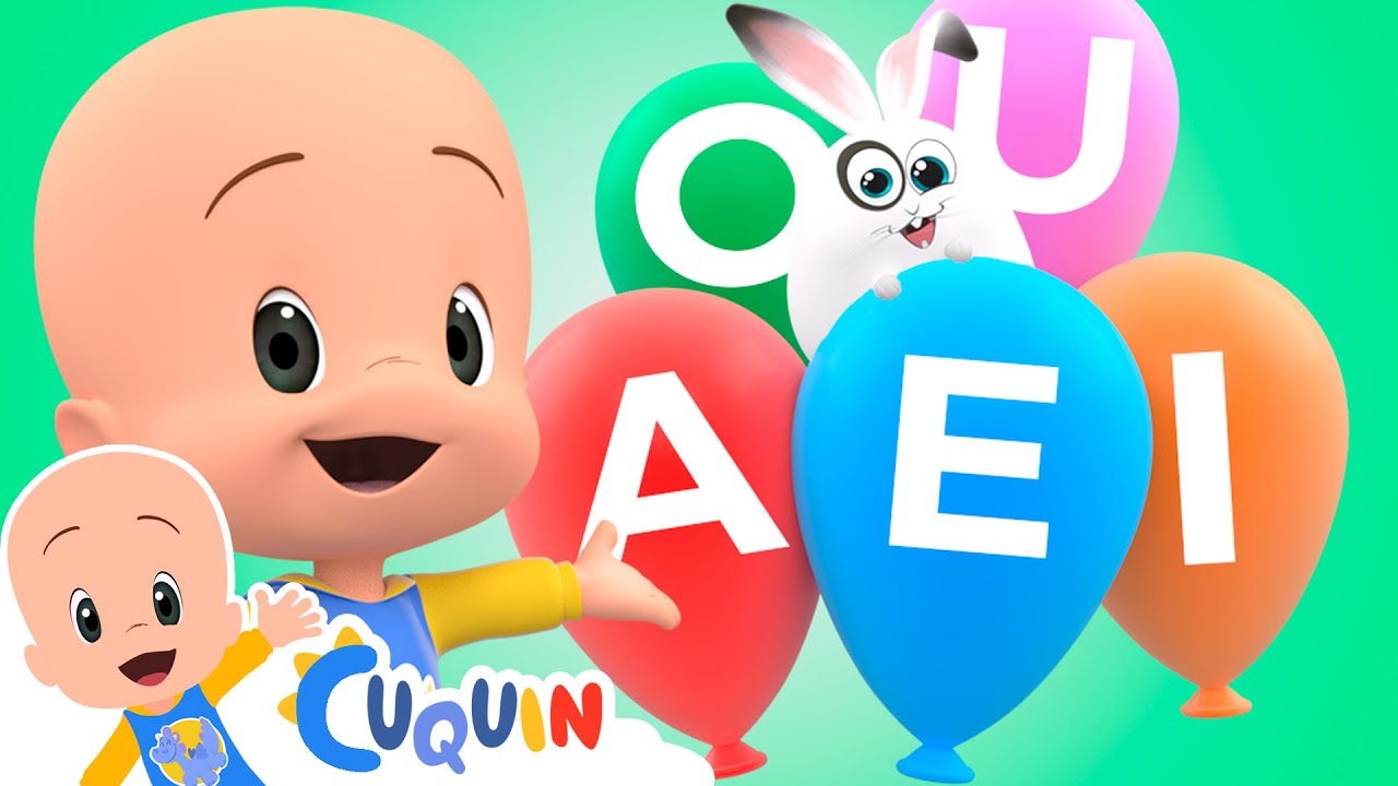 Aventuras de Vocales Globos | Cánticos | Cleo & Cuquín