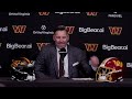 GM Adam Peters Speaks to the Media on Night 2 of the NFL Draft | Washington Commanders